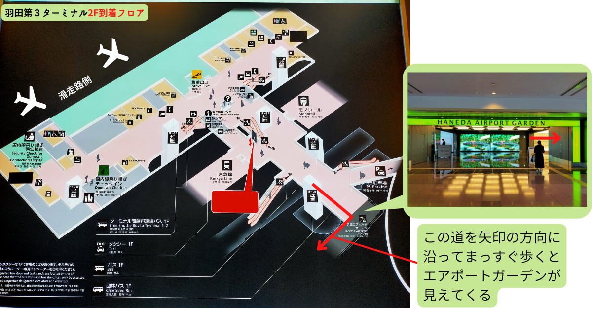 矢場とんのある羽田エアポートガーデンへのアクセス方法